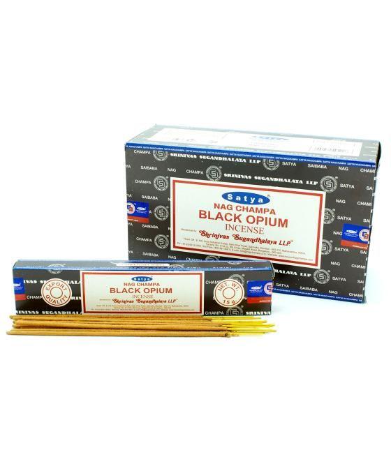 Varillas de Incienso Satya 15g - Black Opium