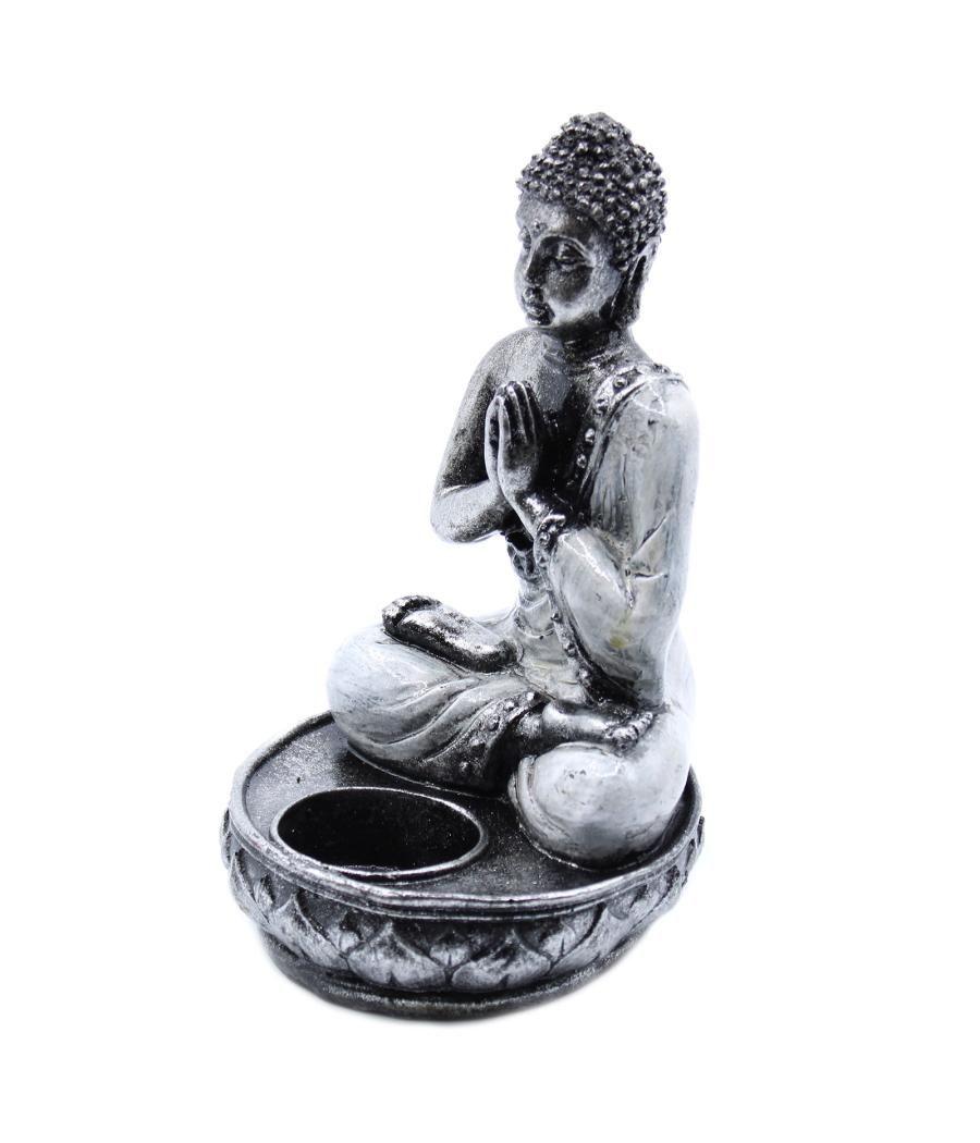 Buddha Porta Vela- Blanco - Med