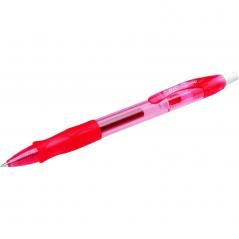 Caja de bolígrafos de tinta de gel bic gelocity 829159/ 12 unidades/ rojos