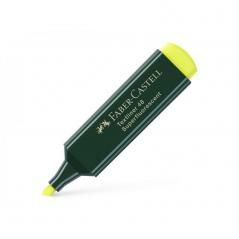 Faber - castell marcador fluorescente textliner 48 amarillo -10u-