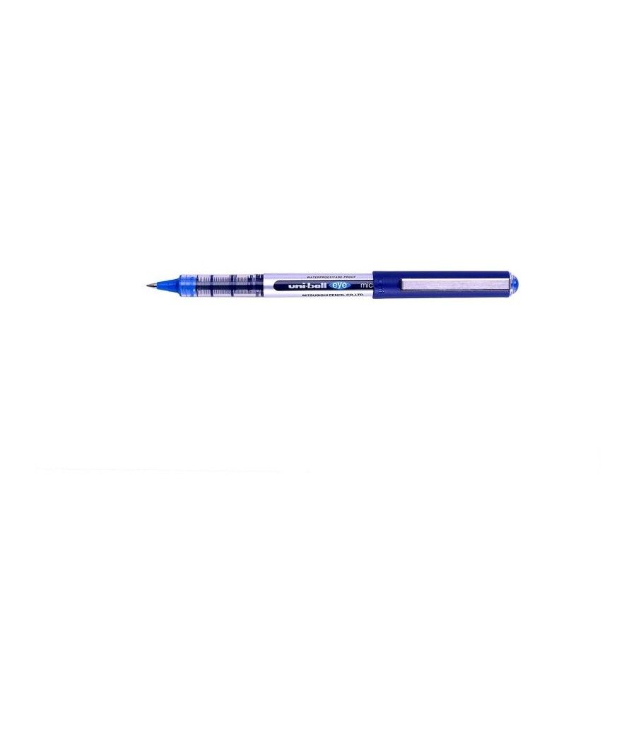 Caja de Bolígrafos de Tinta Pigmentada Uni-Ball UB150/ 12 unidades/ Azul - Imagen 4