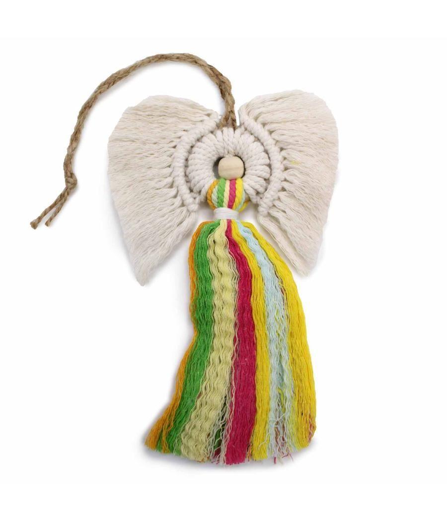 Macrame Angel - Arcoiris