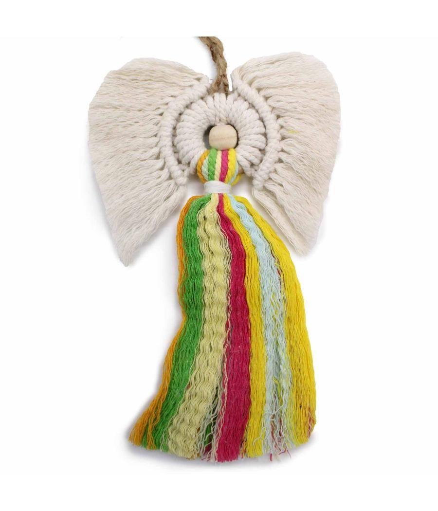 Macrame Angel - Arcoiris