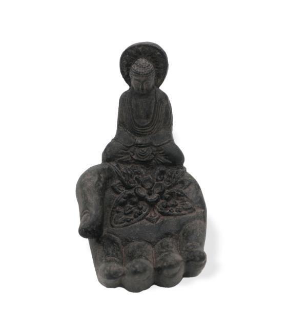 Quemador de incienso Buddah & Hand (negro)