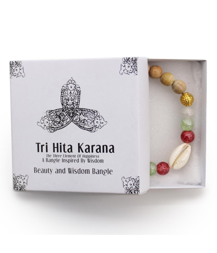 Tri Hita Karana Bangle - Belleza y Sabiduria