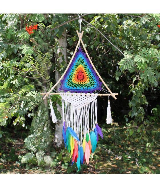 Bali Dreamcatchers - Large Multi Pyramid