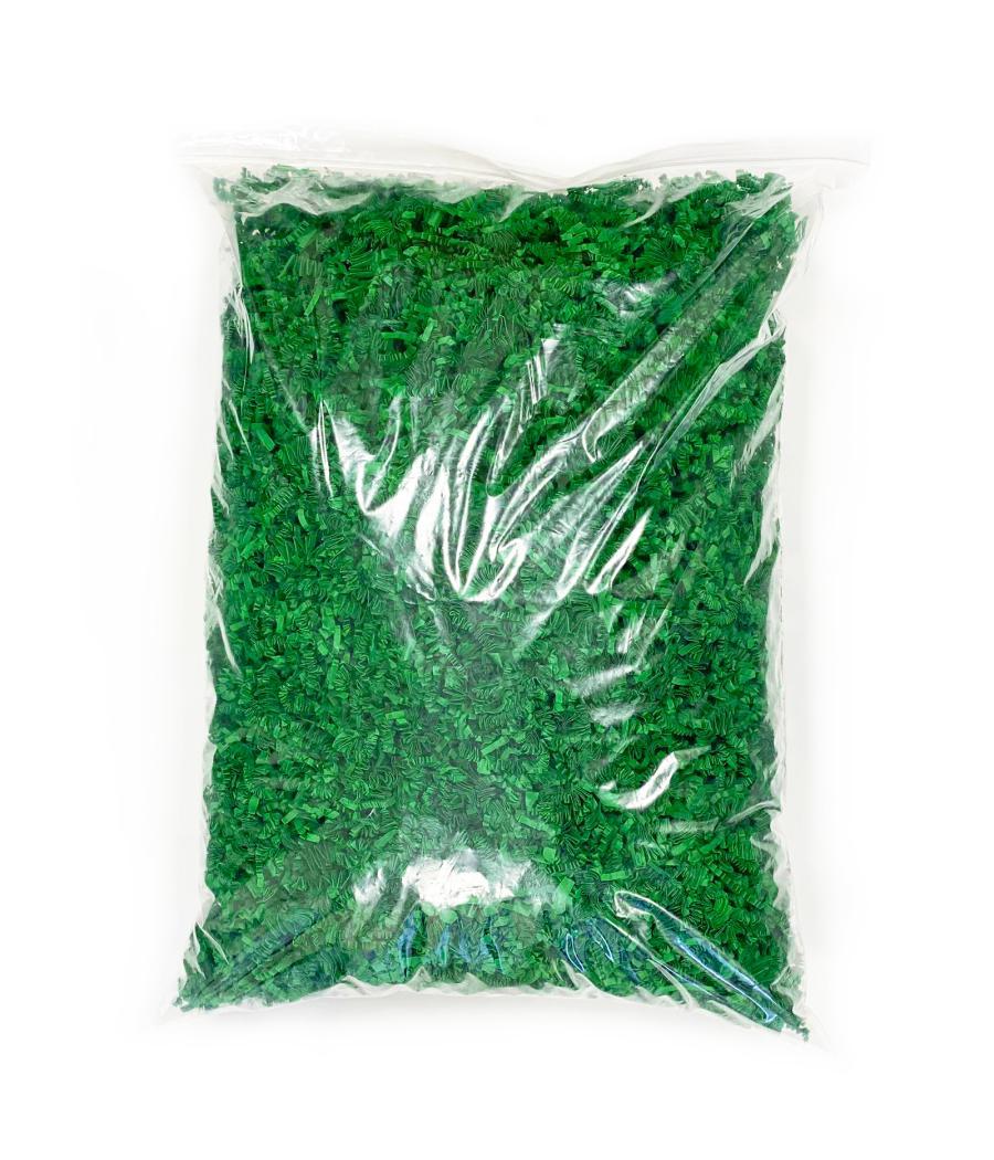 Frissure de Papier ZigZag DeLux - Vert (1KG)