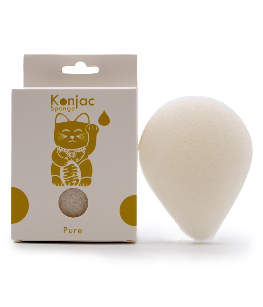 Esponja Facial Konjac - Natural - Pieles Sensibles