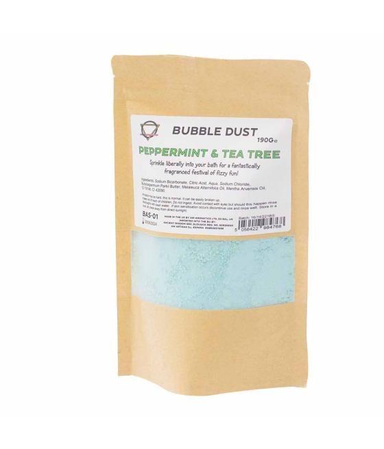 Polvo de Baño de Menta y Árbol del Té 190g