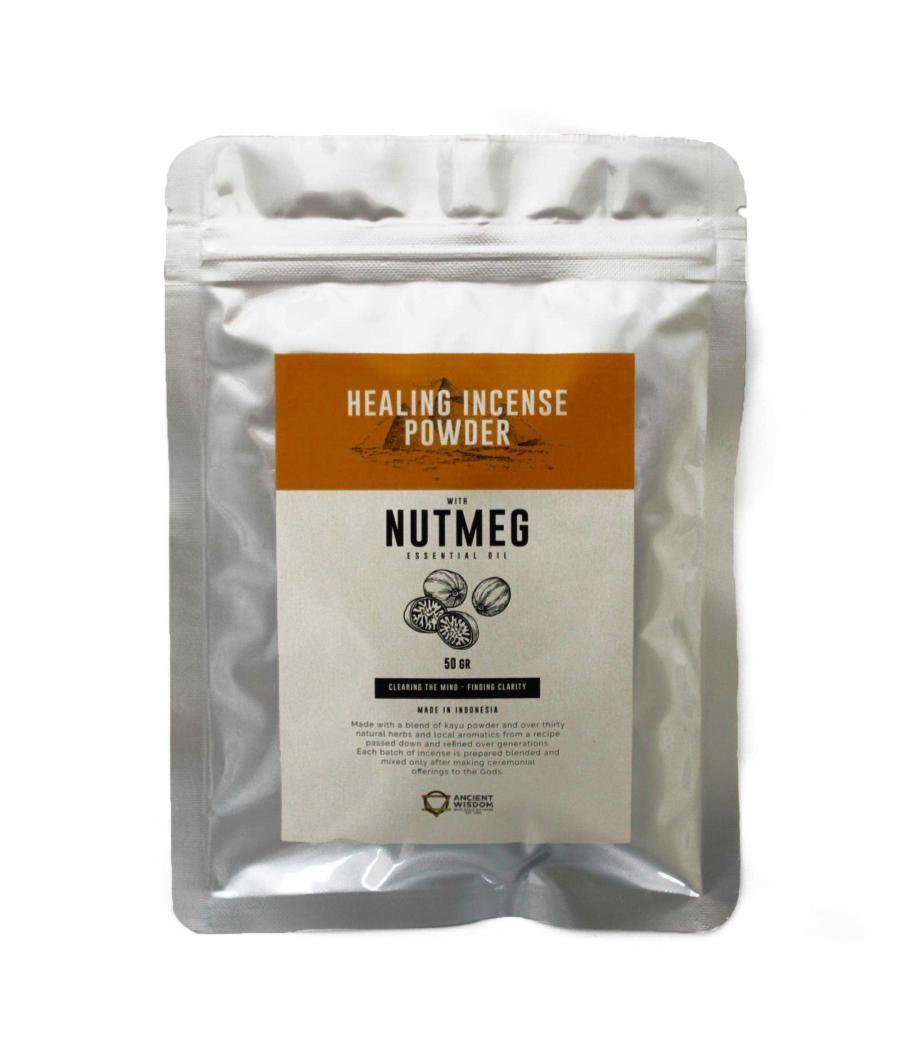 Healing Incense Powder - Nutmeg 50gm