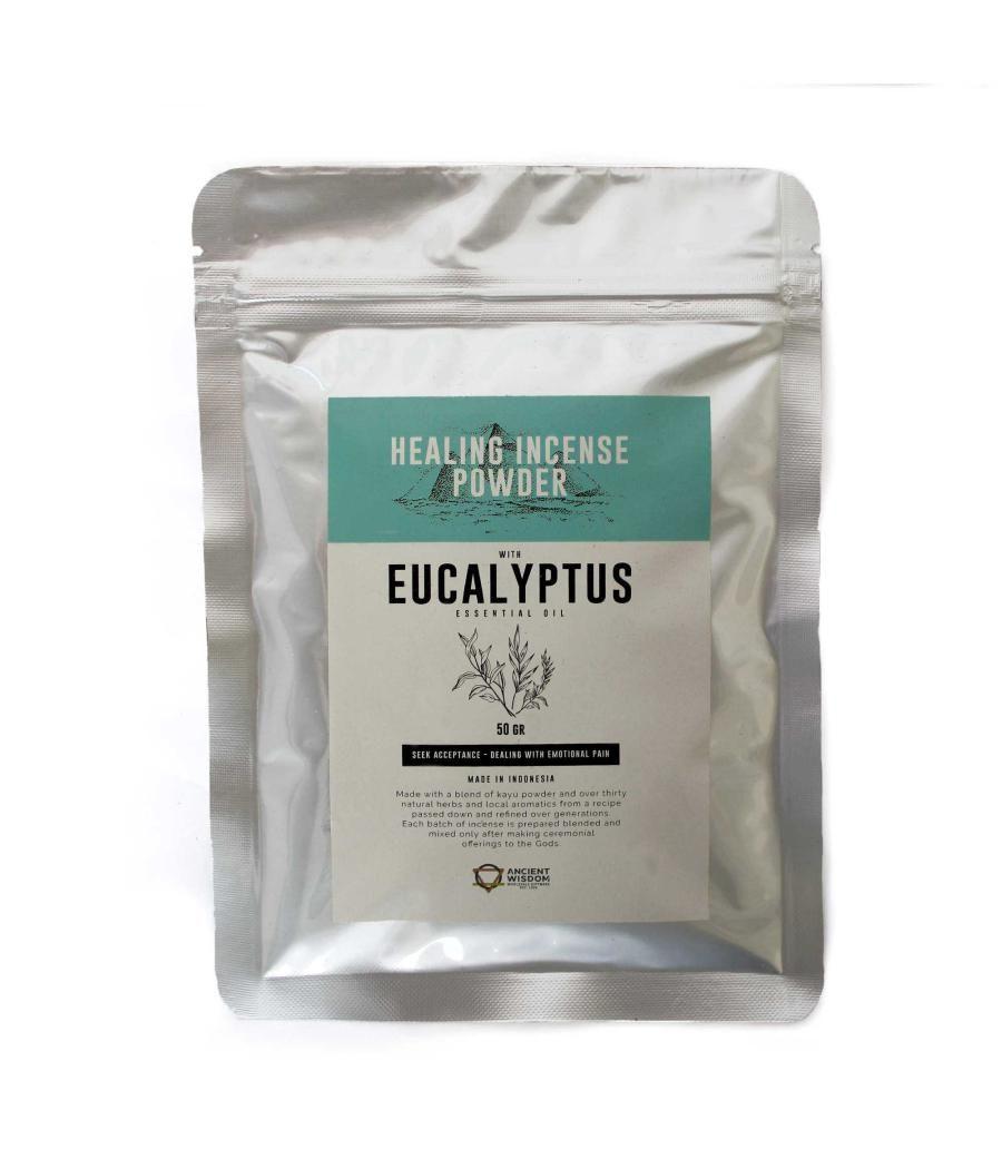 Healing Incense Powder - Eucalyptus 50gm