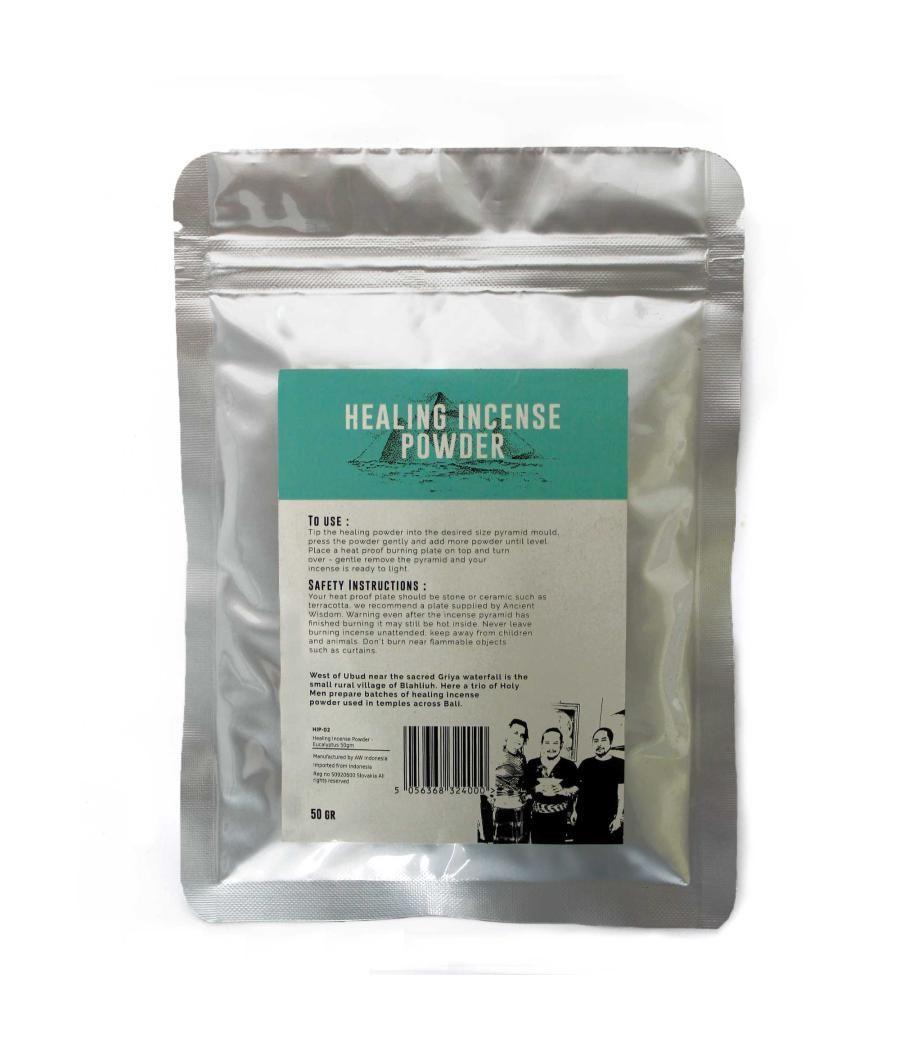 Healing Incense Powder - Eucalyptus 50gm