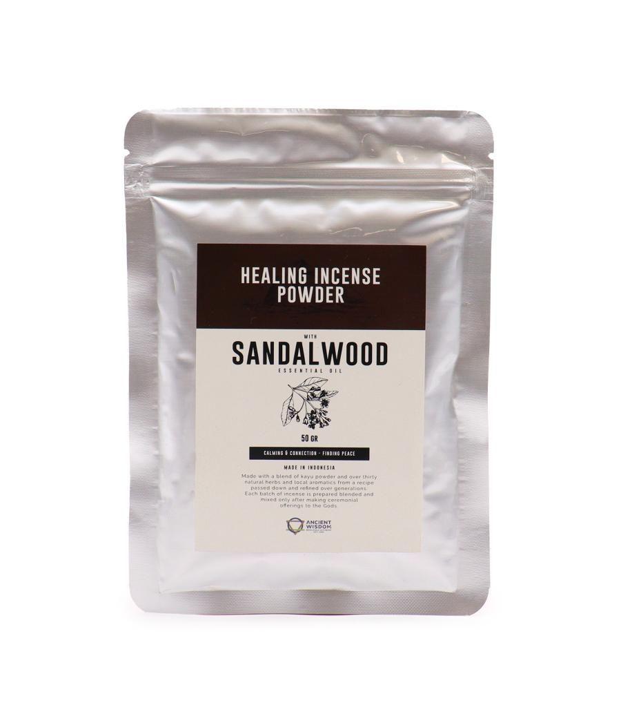 Healing Incense Powder - Sandalwood 50gm