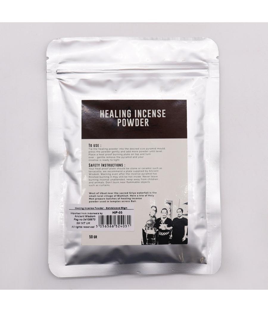 Healing Incense Powder - Sandalwood 50gm