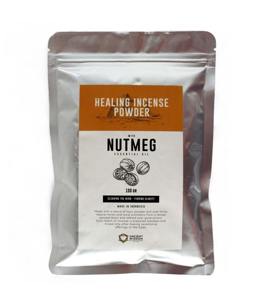 Healing Incense Powder - Nutmeg 100gm