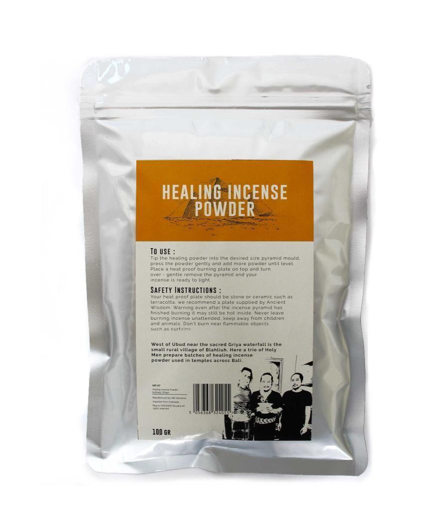 Healing Incense Powder - Nutmeg 100gm