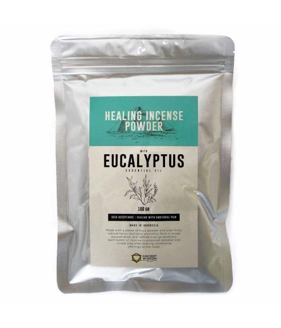 Healing Incense Powder - Eucalyptus 100gm