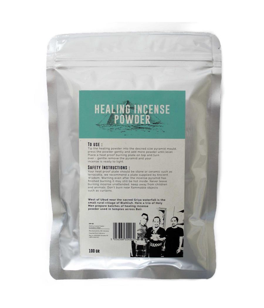 Healing Incense Powder - Eucalyptus 100gm