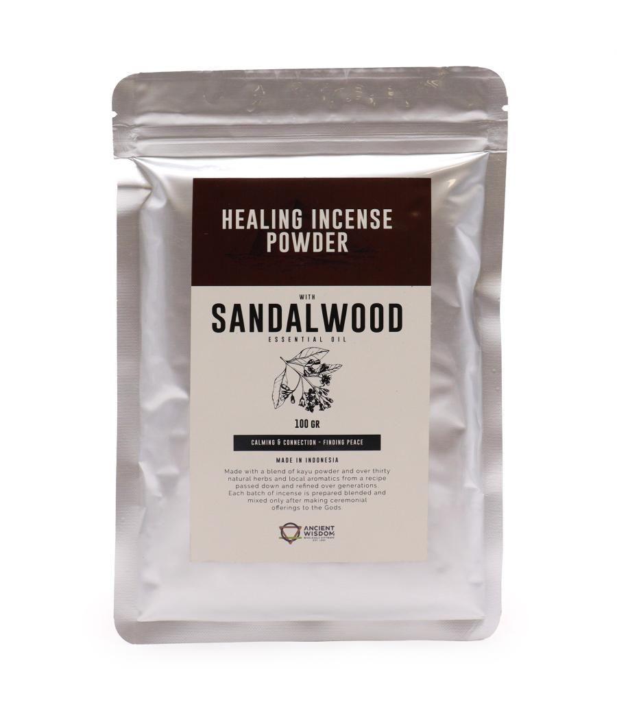 Healing Incense Powder - Sandalwood 100gm