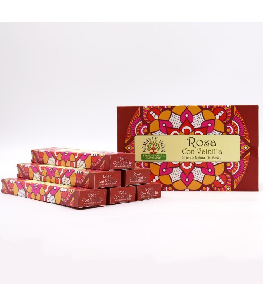 Incienso Namaste Mandala Masala - Rosa y Vainilla