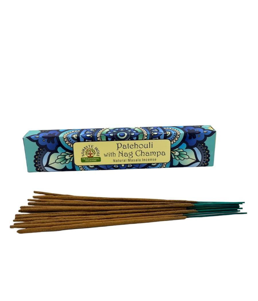 Incienso Namaste Mandala Masala - Pachulí y Nag Champa