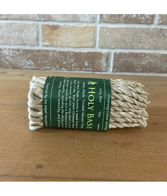 Pure Herbs Rope Incense - Holi Basil