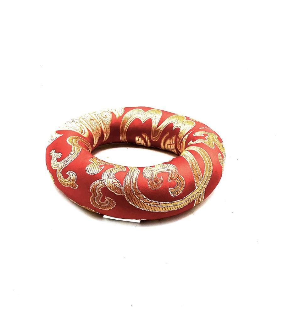 Cojín de aro de 10 cm (para cuenco tibetano de 12-14 cm) - Rojo
