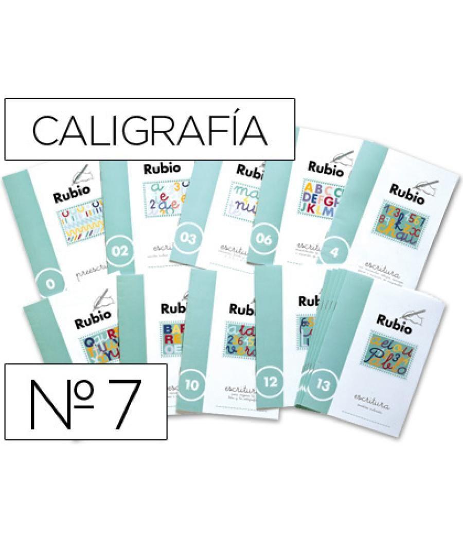 Cuaderno rubio caligrafia nº 7