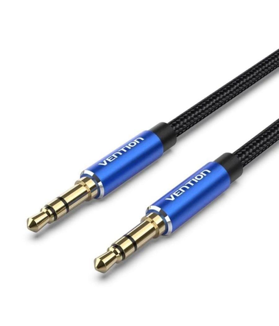 Cable estéreo vention bawlh/ jack 3.5 macho - jack 3.5 macho/ 2m/ azul