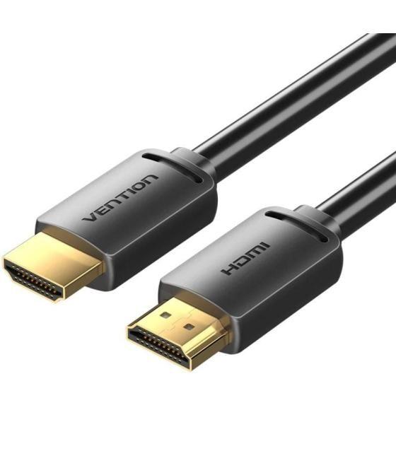 Cable conversor vention hakbf/ displayport macho - hdmi 4k macho/ 1m/ negro