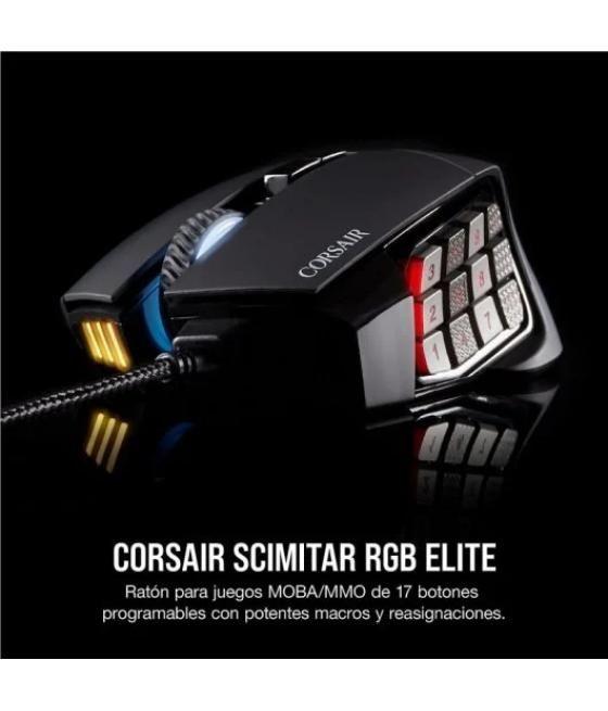 Raton corsair gaming scimitar elite wireless negro ch-9314311-eu