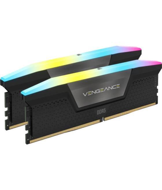 Corsair vengeance rgb cmh32gx5m2e6000c36 módulo de memoria 32 gb 2 x 16 gb ddr5 6000 mhz