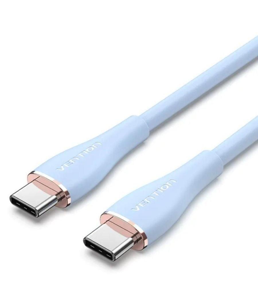 Cable usb 2.0 tipo-c vention tawsf/ usb tipo-c macho - usb tipo-c macho/ 1m/ azul