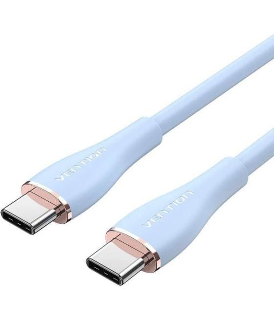 Cable usb 2.0 tipo-c vention tawsg/ usb tipo-c macho - usb tipo-c macho/ 1.5m/ azul