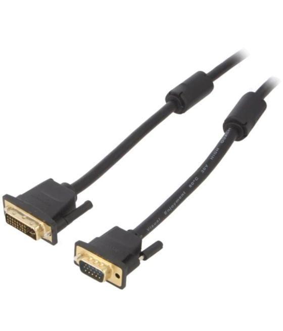 Cable conversor vention eacbi/ dvi macho - vga macho/ 3m/ negro