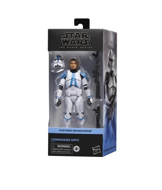 Figura hasbro star wars the black series comandante appo