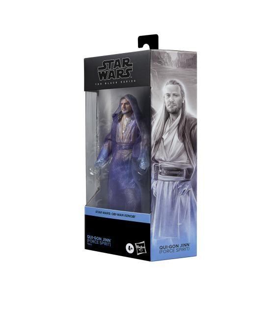 Figura hasbro star wars the black series obi - wan kenobi qui - gon jinn spirit