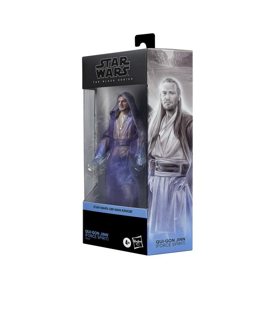 Figura hasbro star wars the black series obi - wan kenobi qui - gon jinn spirit