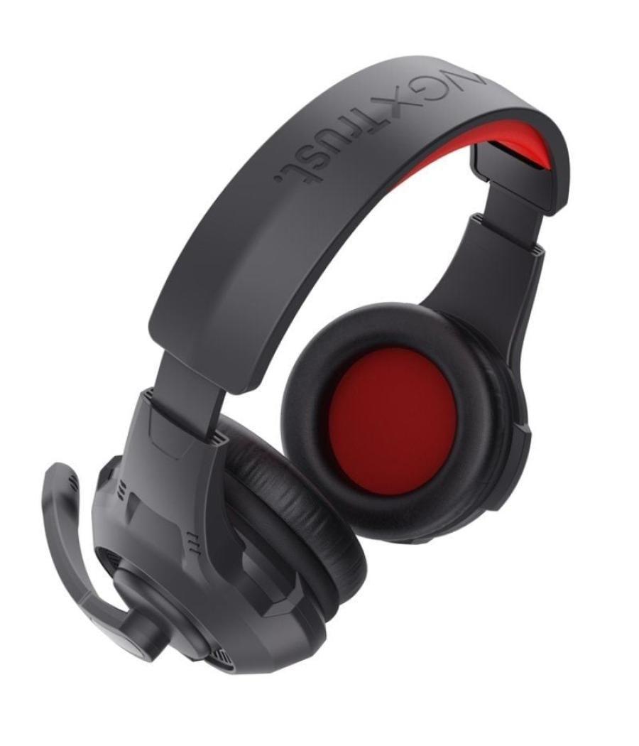 Auriculares gaming con micrófono trust gaming 24785/ jack 3.5/ rojos y negros