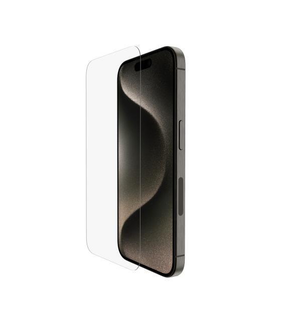 Protector de pantalla belkin ova131zz iphone 15/14 pro ultraglass2 screenforce
