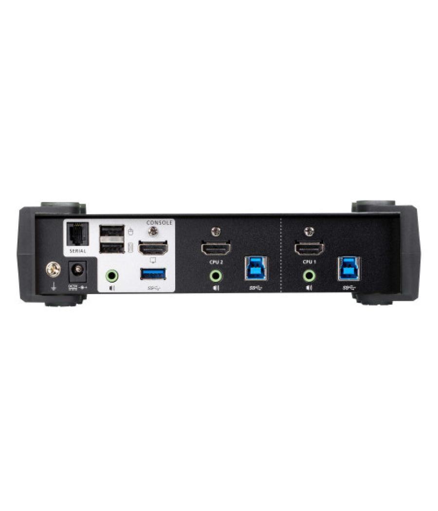 Aten cs1822-at-u interruptor kvm negro