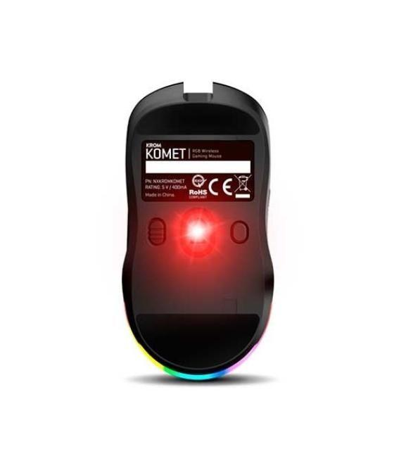 Raton optico krom komet negro