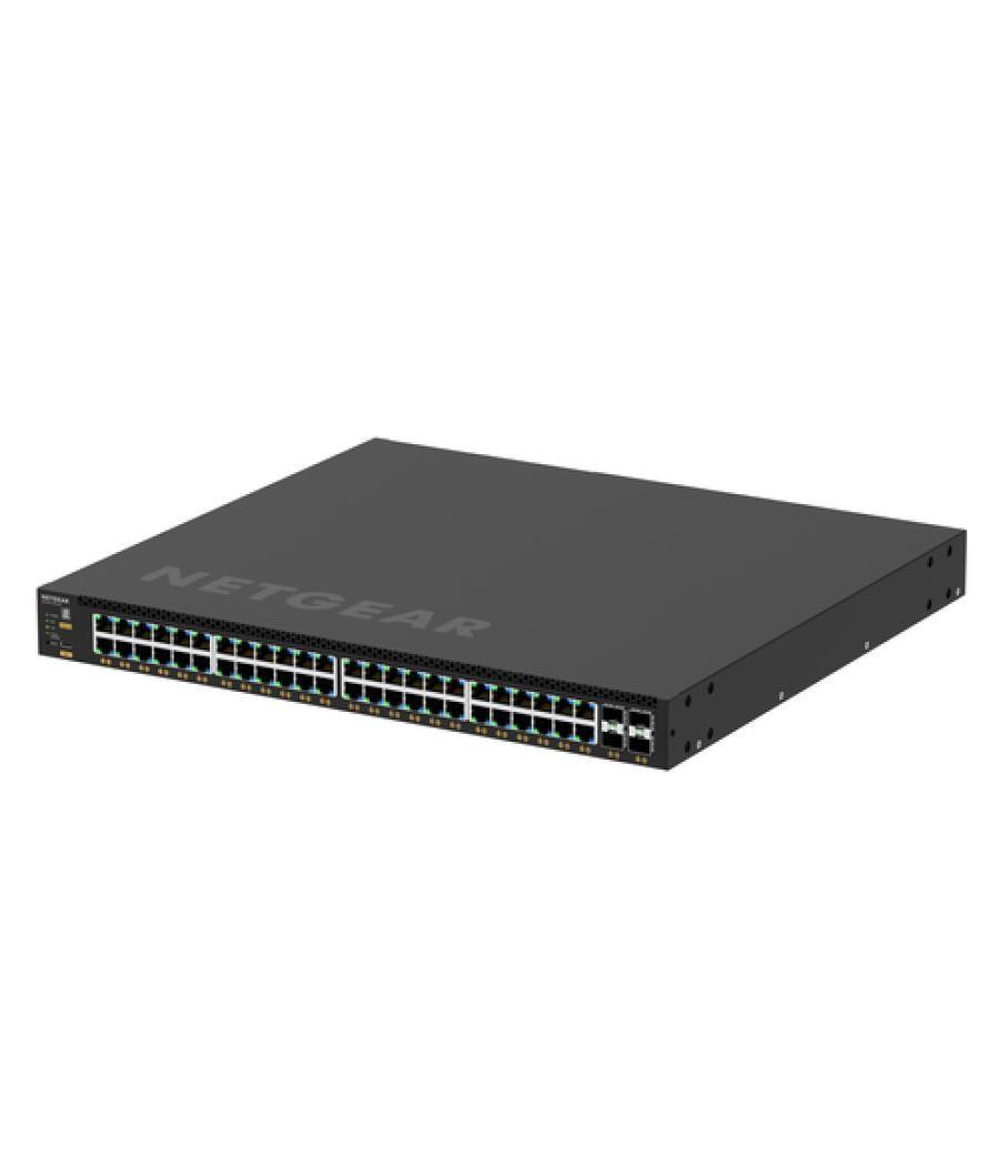 NETGEAR M4350-48G4XF Gestionado L3 Gigabit Ethernet (10/100/1000) Energía sobre Ethernet (PoE) 1U Negro