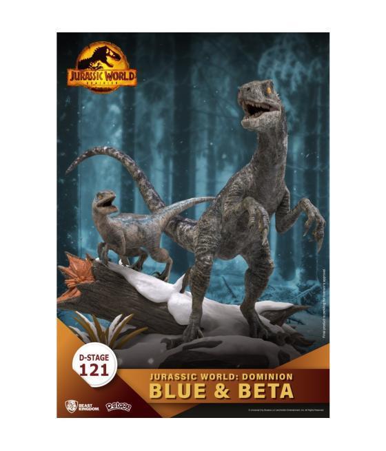 Figura beast kingdom dstage jurassic world dominion blue sea