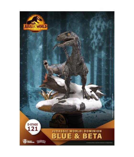 Figura beast kingdom dstage jurassic world dominion blue sea