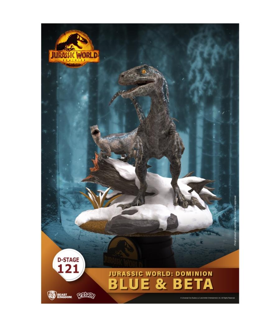 Figura beast kingdom dstage jurassic world dominion blue sea