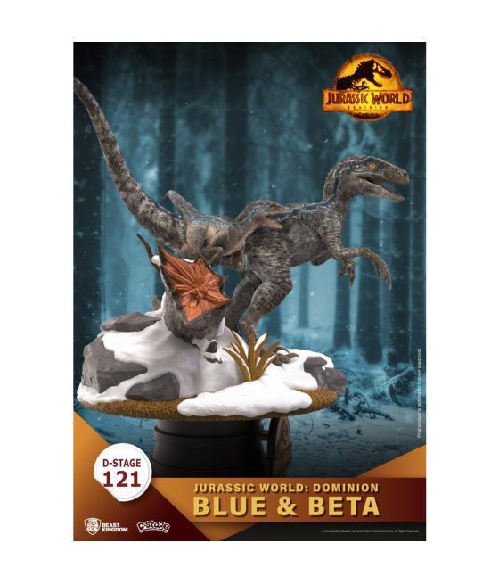 Figura beast kingdom dstage jurassic world dominion blue sea