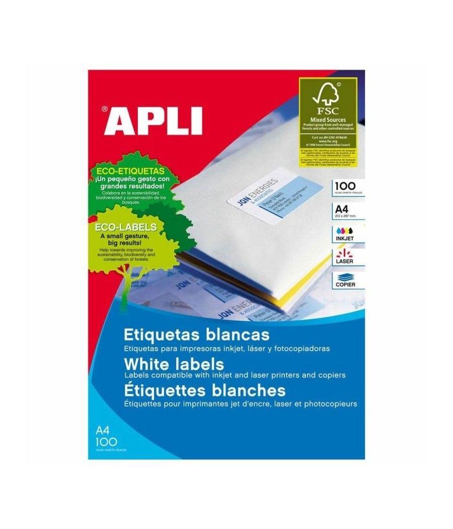 Etiquetas Adhesivas Apli 01285/ 48.5 x 25.4mm/ 100 Hojas - Imagen 1