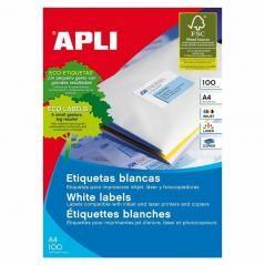 Etiquetas Adhesivas Apli 01289/ 105 x 48mm/ 100 Hojas - Imagen 1