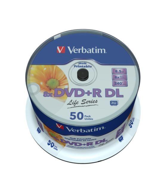 Verbatim 97693 DVD en blanco 8,5 GB DVD+R DL 50 pieza(s)